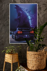 Godzilla R34 Poster | Cars Posters