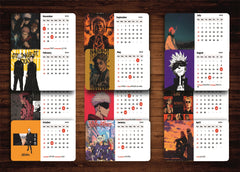 Gojo and Yuji Premium Table Desk Calendar – 2026