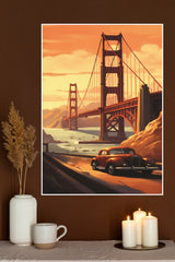 Golden Gate Bridge Poster | CIty Posters