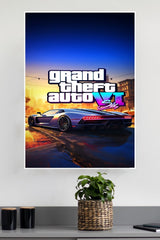 Grand Theft Auto 6 Poster| Games Posters