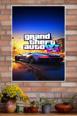 Grand Theft Auto 6 Poster| Games Posters