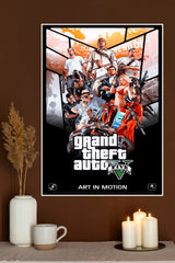 Grand Theft Auto Five Poster| Games Posters