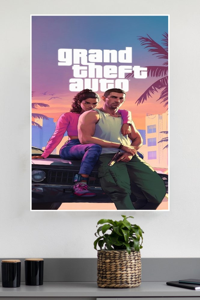 Grand Theft Auto VI Poster| Games Posters
