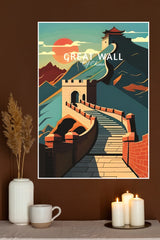 Great Wall of China Poster | City Posters