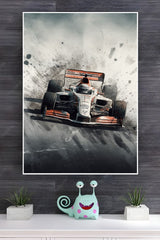 Great Britain Silverstone Formula F1 Car Poster | Formula 1 Posters