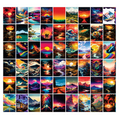 Horizon Haven Super Image | Super 60 Posters Set