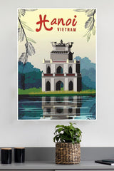 Hanoi Poster | CIty Posters
