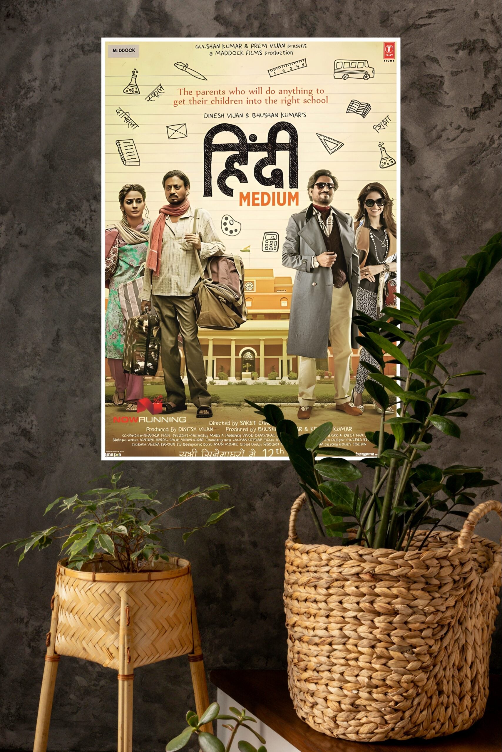 HindI amedium Movie Poster | Bollywood Posters