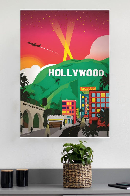 Hollywood Photo Poster | CIty Posters