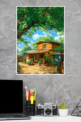 House in The Countryside Poster | Art Posters