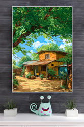 House in The Countryside Poster | Art Posters