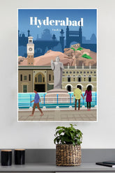 Hyderabad CIty Poster | CIty Posters