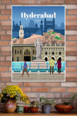 Hyderabad CIty Poster | CIty Posters