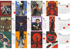 INDIAN POP Singers Premium Table Desk Calendar