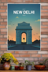 India New Delhi Poster | CIty Posters