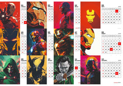 Iron Man Premium Table Desk Calendar