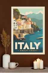 Italy Amalfi Coast Poster | CIty Posters