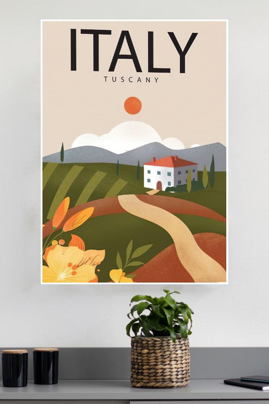Italy Painting Poster | CIty Posters