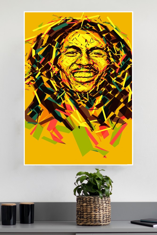 Jamaican Singer Musician Mad Masters Bob Marley Poster | Music Posters