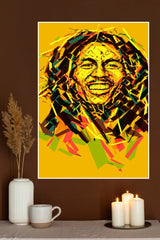 Jamaican Singer Musician Mad Masters Bob Marley Poster | Music Posters