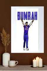 Jasprit Bumrah the Best Bowler Poster | Cricketers Posters | Sports Poster