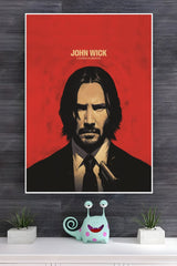 John Wick in Black Movie Poster | Hollywood Posters