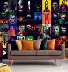 Joker Wall Collage Kit - A4 Size Wall Posters Set