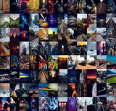 Journey of Life Wall Collage Kit - A4 Size Wall Posters Set