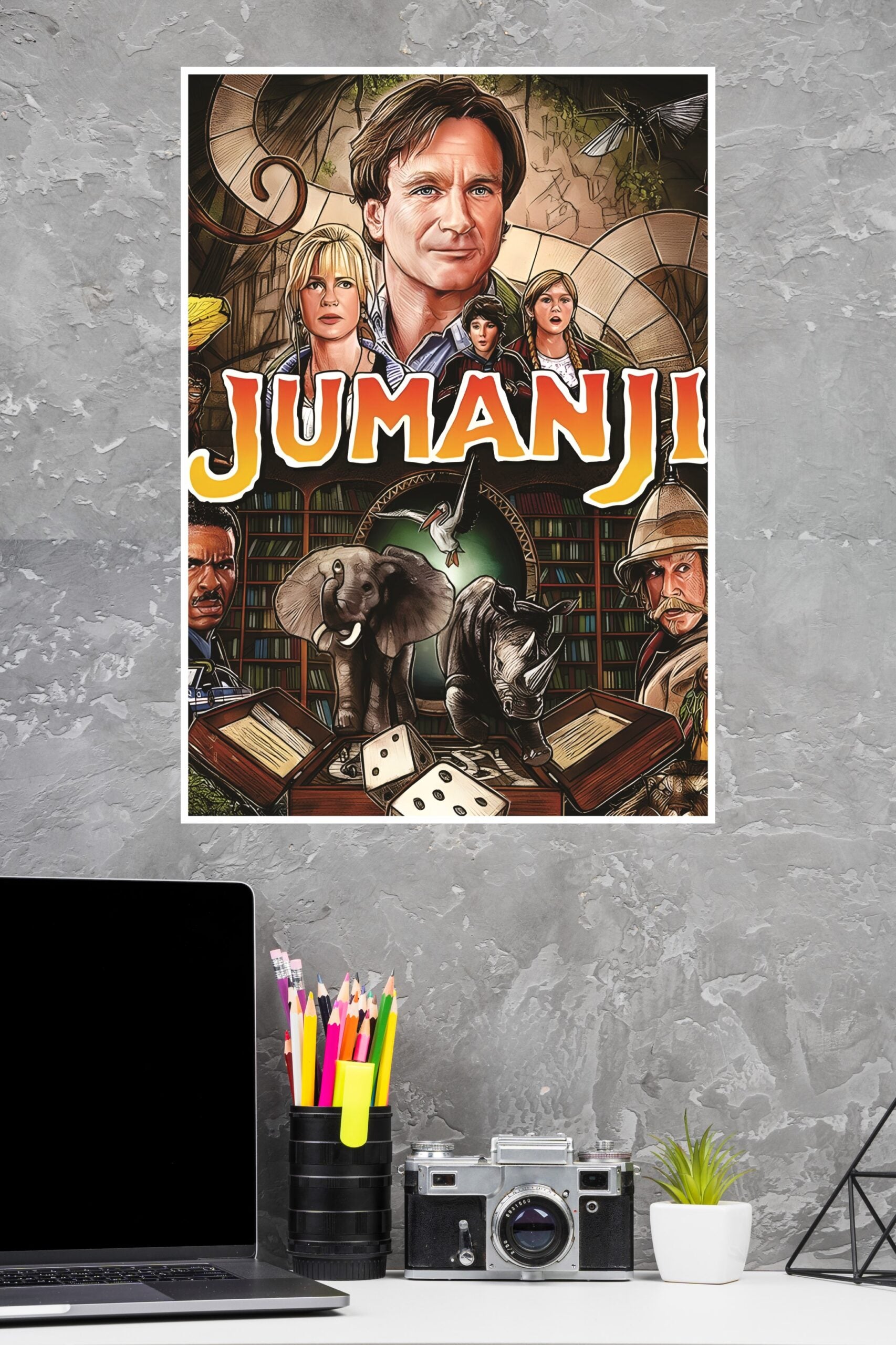 Jumanji Welcome to The Jungle Movie Poster | Hollywood Posters