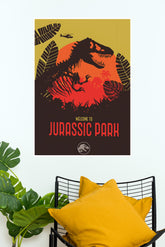Jurassic Park Welcome Poster | Hollywood Movies Posters