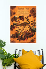 Jurassic Park by Claire Hummel Poster | Hollywood Movies Posters