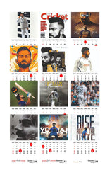 KING Virat Kohli Premium Table Desk Calendar
