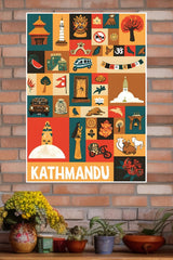 Kathmandu Poster | CIty Posters