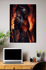 Knight of Flame POster | Darkness Posters