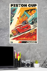 LIGHTLING McQUEEN The Cars Poster | Animated Movie Posters