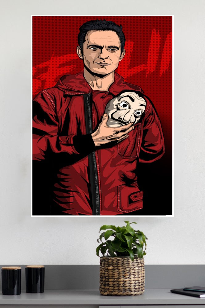 La Casa de Papel Money Heist Berlin Poster | Web Series Posters