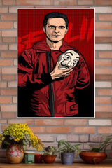 La Casa de Papel Money Heist Berlin Poster | Web Series Posters