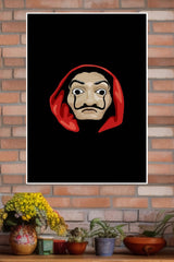 La Casa de Papel Money Heist Mask Poster | Web Series Posters