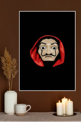 La Casa de Papel Money Heist Mask Poster | Web Series Posters