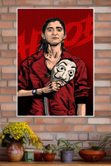 La Casa de Papel Money Heist Nairobi Poster | Web Series Posters