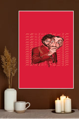 La Casa de Papel Money Heist Professor Poster | Web Series Posters