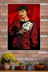 La Casa de Papel Money Heist Tokyo Poster | Web Series Posters