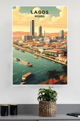 Lagos Nigeria Poster | CIty Posters