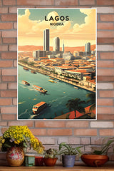 Lagos Nigeria Poster | CIty Posters