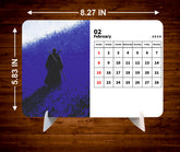 Legend Samurai Premium Table Desk Calendar