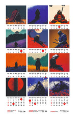 Legend Samurai Premium Table Desk Calendar
