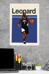 Leonard Poster | Basketball Posters | Sports Posters