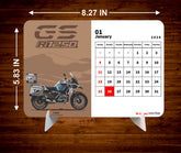 Limitless DREAM BIKE Premium Table Desk Calendar