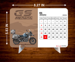 Limitless DREAM BIKE Premium Table Desk Calendar
