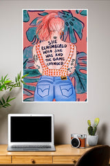 Living Happy Poster | Gym and Motivational Quotes Posters